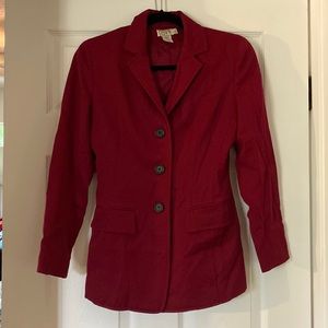 ANN TAYLOR LOFT Red Blazer